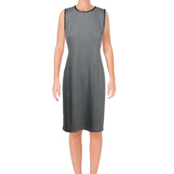 Lauren Ralph Lauren Dresses & Skirts - NWT LAUREN Timeless Velvet Trim Sleeveless Sheath